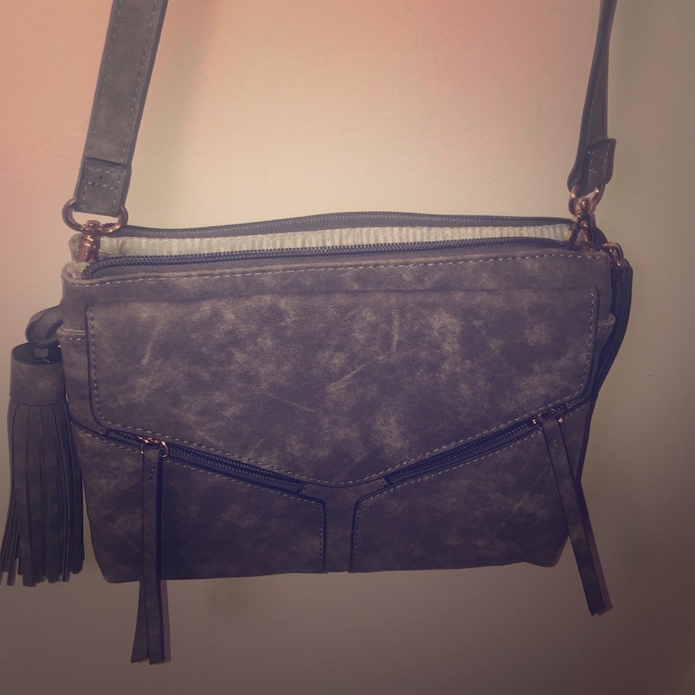 Grey Crossbody